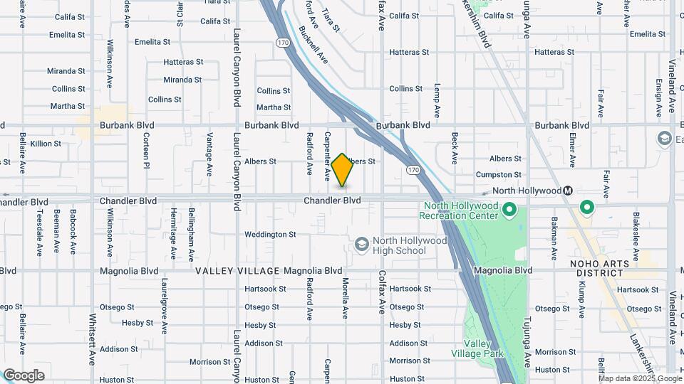 5401 Morella Ave Map and Location Details
