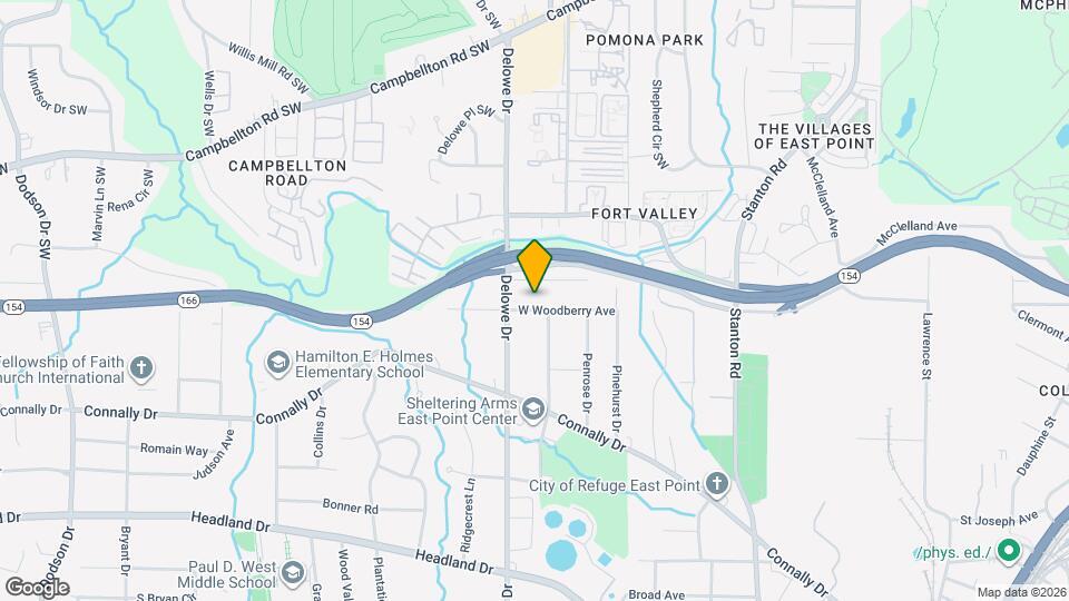 2069 W Woodberry Ave Map and Location Details