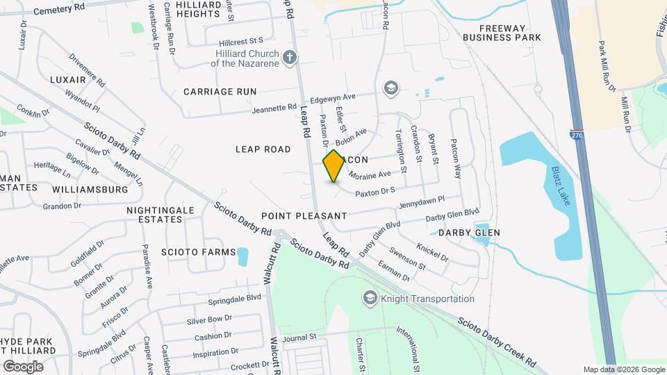 4601 Paxton Dr S Map and Location Details