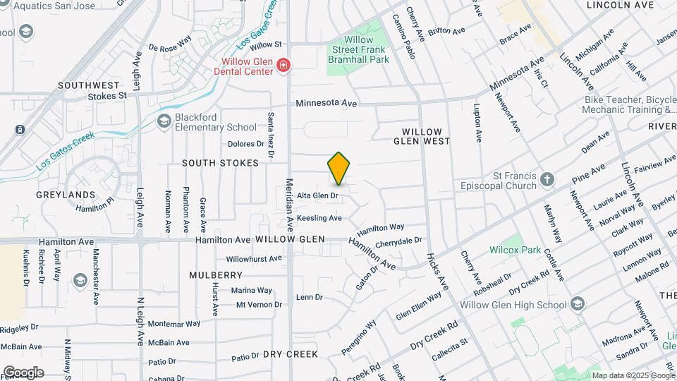 1547 Alta Glen Dr Map and Location Details