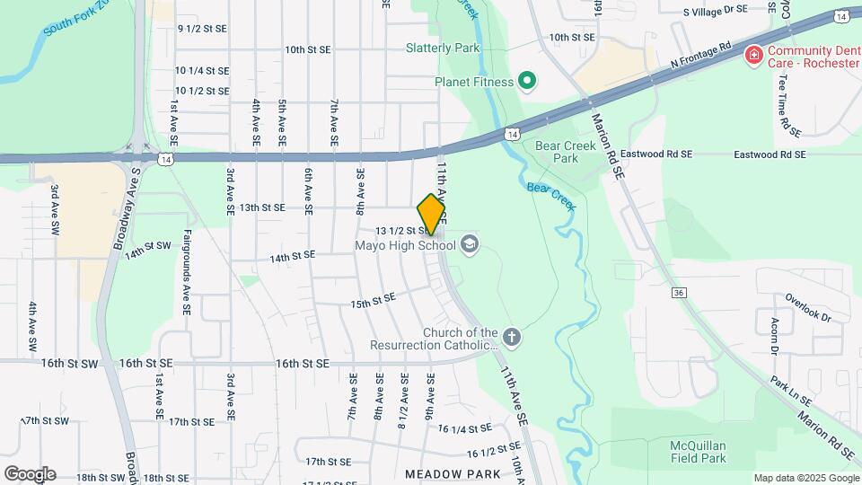 1358 10th Ave SE Map and Location Details
