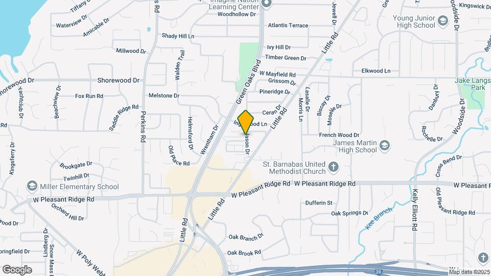 5601 Hearthwood Ct Map and Location Details