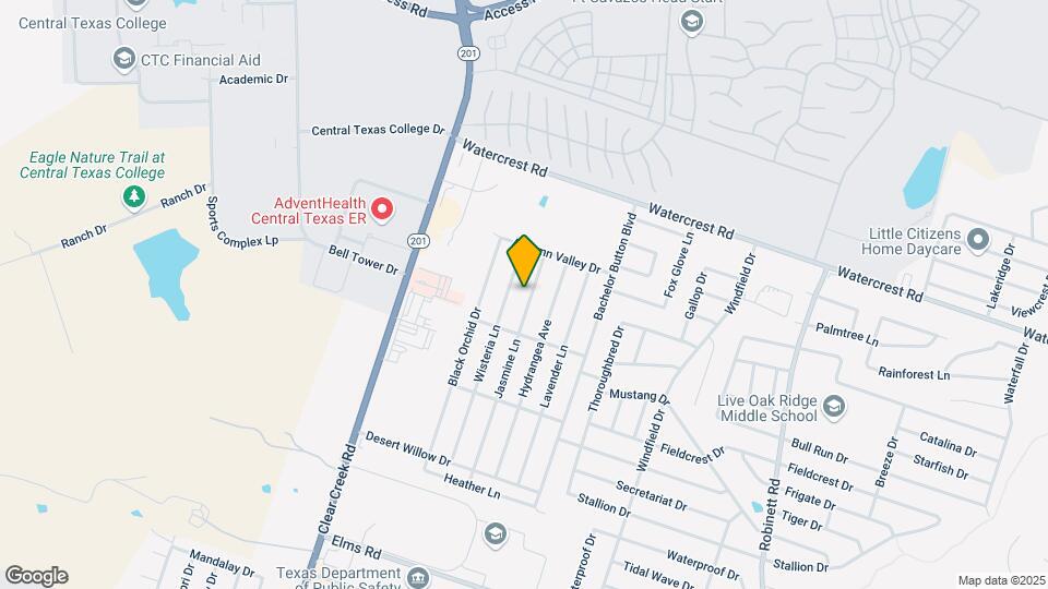 2503 Jasmine Ln Map and Location Details