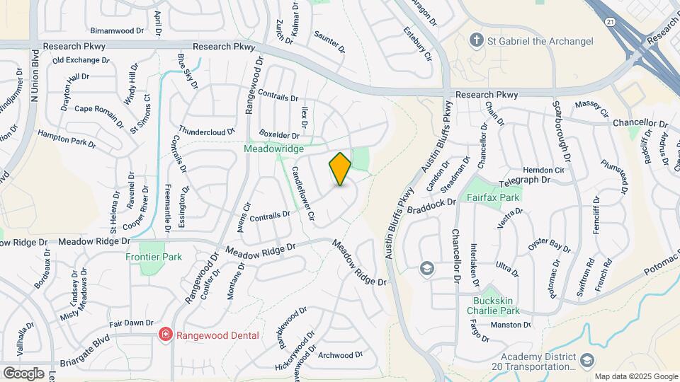 8055 Pinoak Ct Map and Location Details