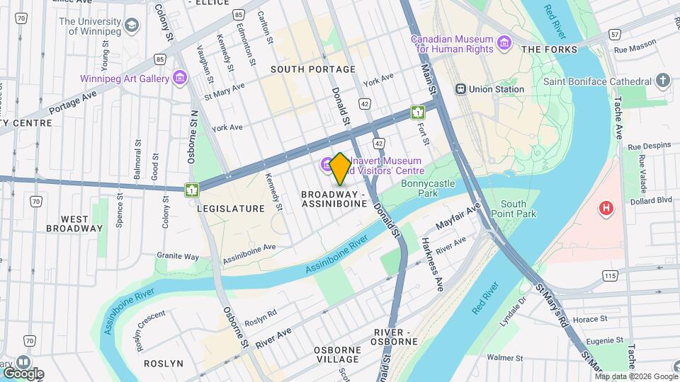 40 Hargrave St Map and Location Details