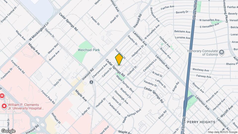 3111 Hedgerow Dr Map and Location Details