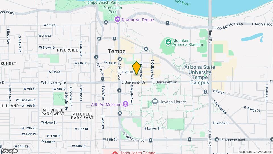 Union Tempe Map and Location Details