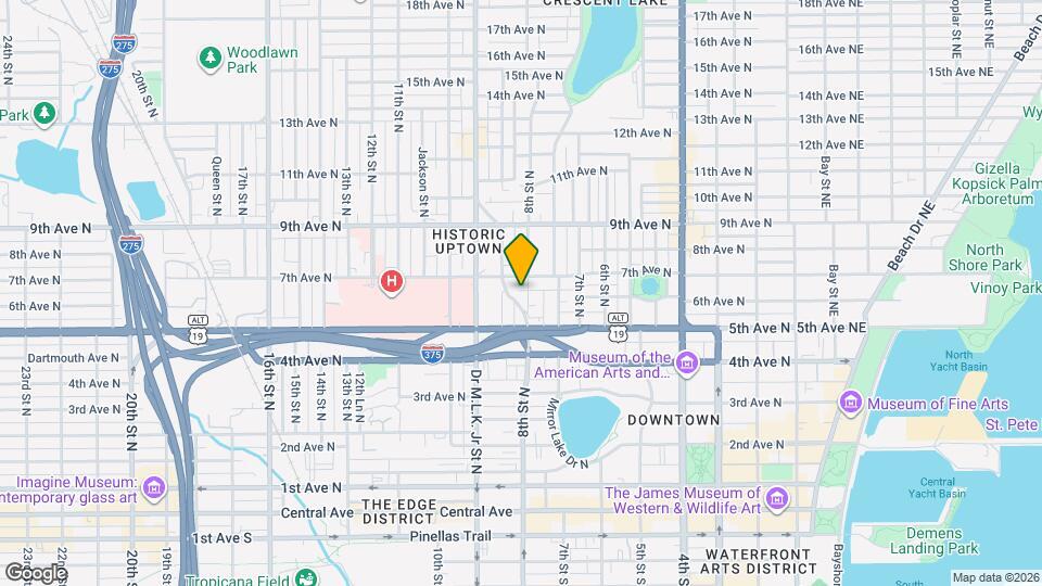 610 8th St N Map and Location Details