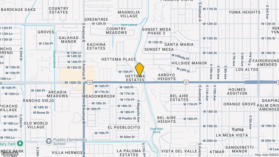 1850 W 15th Ln Map and Location Details