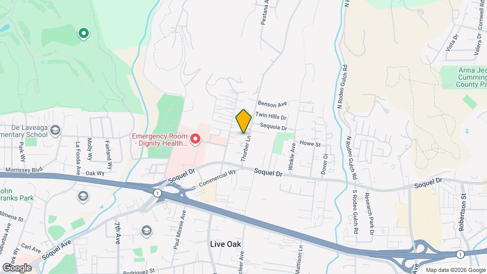 Thurber Apartments Map and Location Details