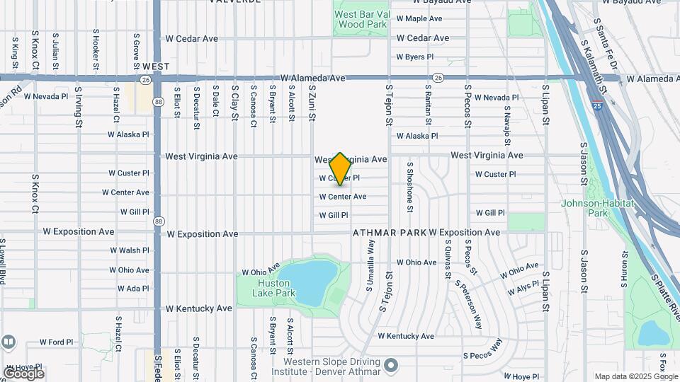 2221 W Center Ave Mapa y Detalles de la Ubicación