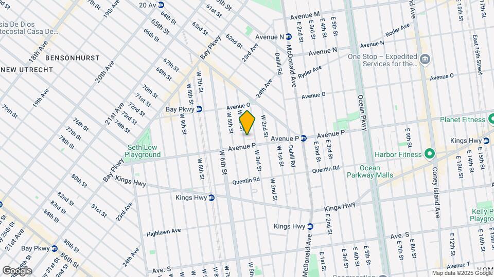 1587 W 4th St Map and Location Details
