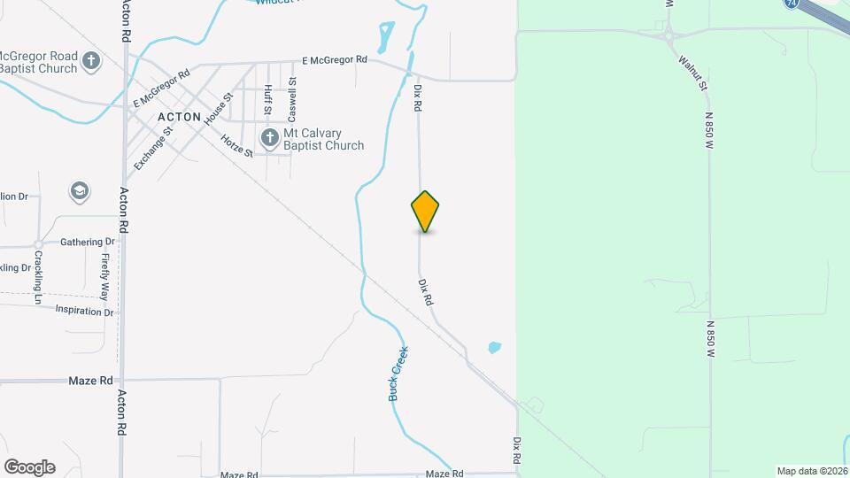 8047 Dix Rd Map and Location Details