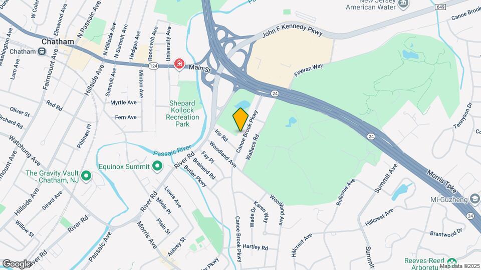 49 Canoe Brook Pkwy Map and Location Details