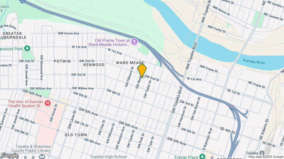 212 SW Western Ave Mapa y Detalles de la Ubicación