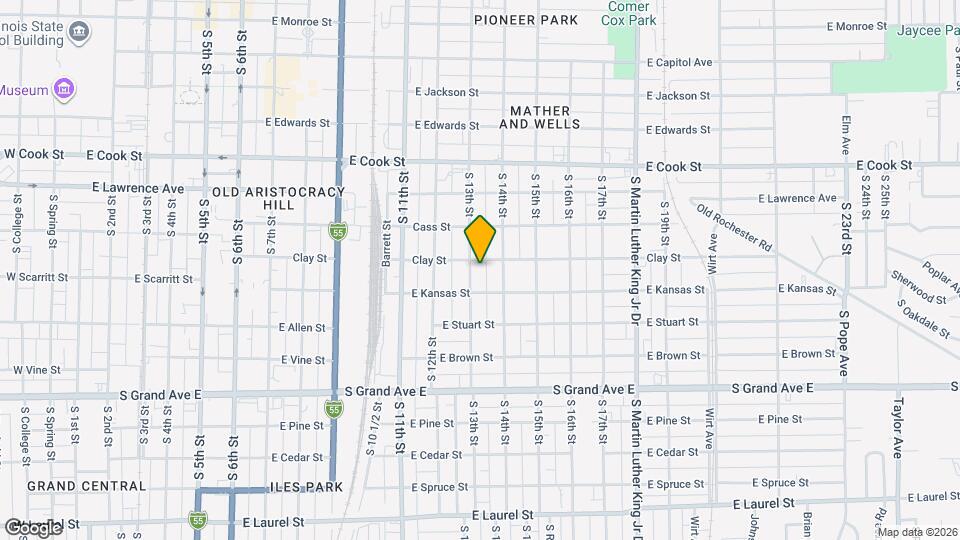 1004 S 13th St Mapa y Detalles de la Ubicación