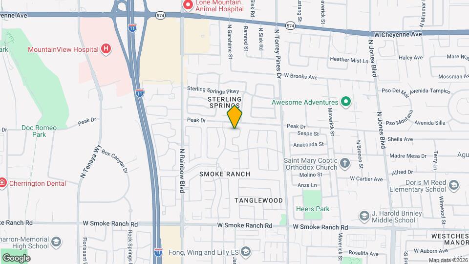 6541 Castor Tree Way Map and Location Details