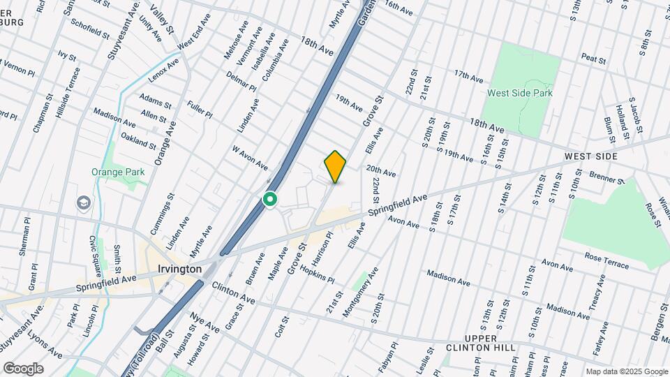 824 Grove St Map and Location Details
