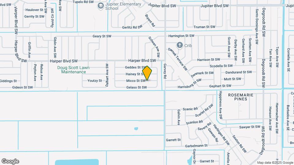 734 Micco St SW Map and Location Details