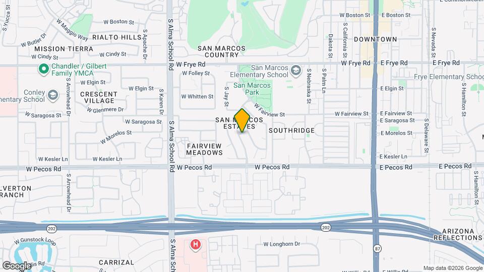 775 S Evergreen St, Unit 622 Map and Location Details