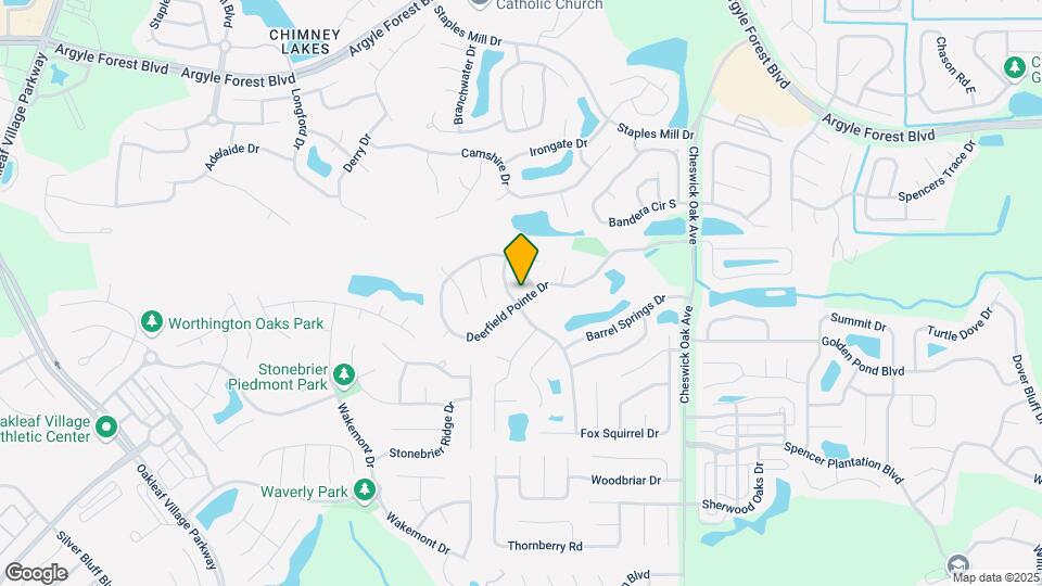 3288 Deerfield Pointe Dr Map and Location Details