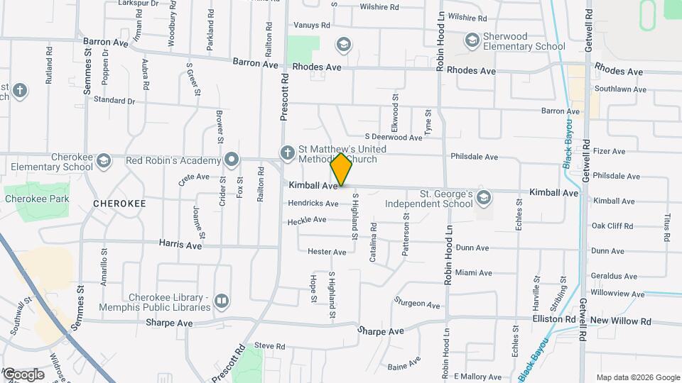 3507 Kimball Ave Map and Location Details