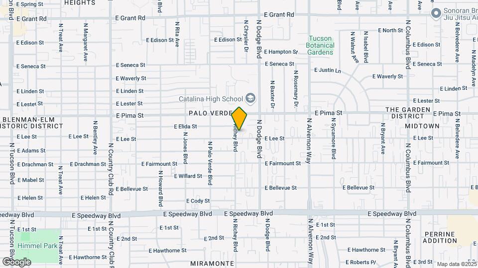 1602-1614 N Richey Blvd Map and Location Details