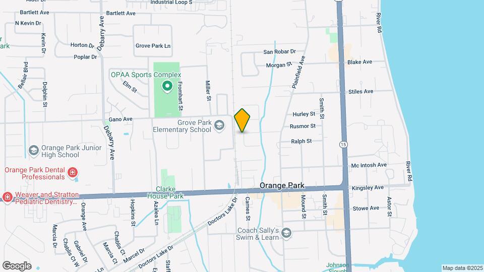 3925 Oak Mill Rd Map and Location Details