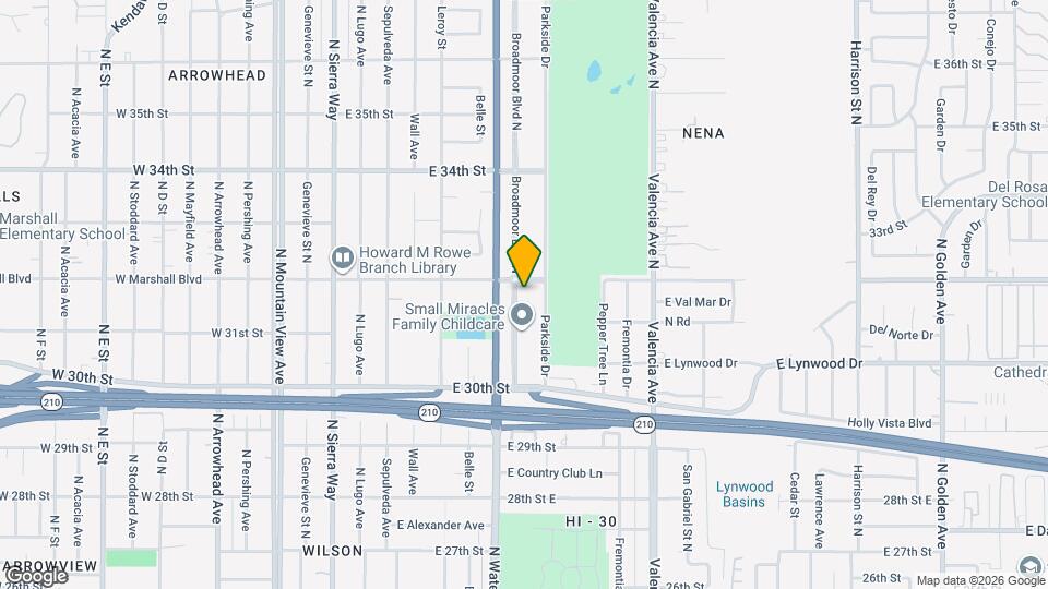 3183 Broadmoor Blvd Map and Location Details