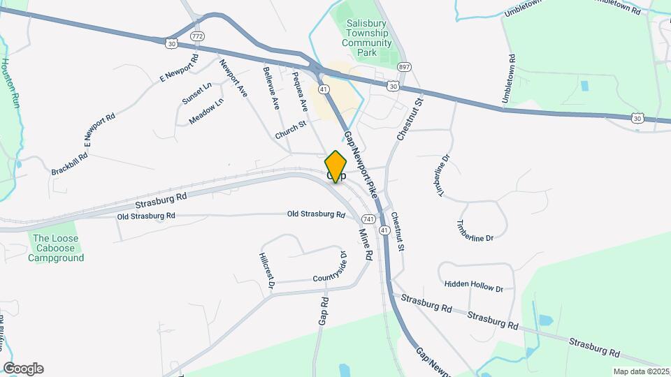 5331 Strasburg Rd Map and Location Details