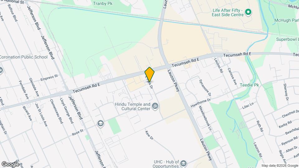 150 PARK  715 Park Map and Location Details