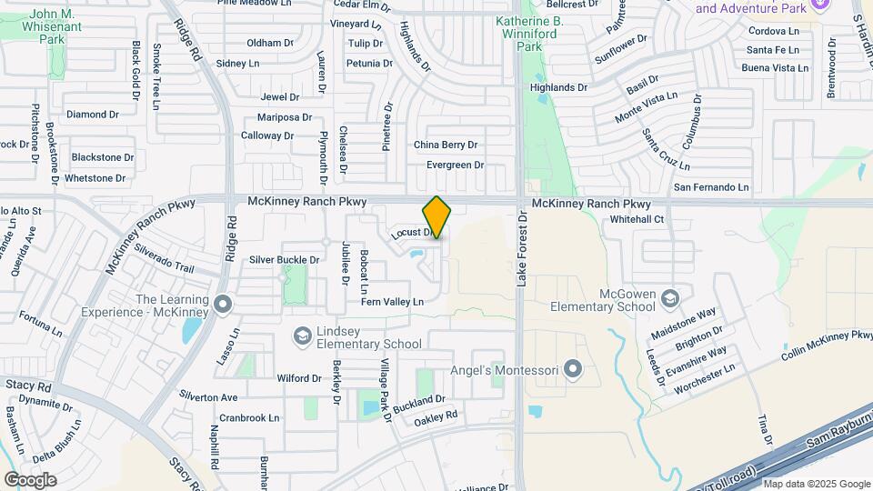 5300 Mesquite Dr Map and Location Details