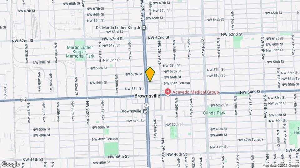 5111 NW 55th Terrace Map and Location Details