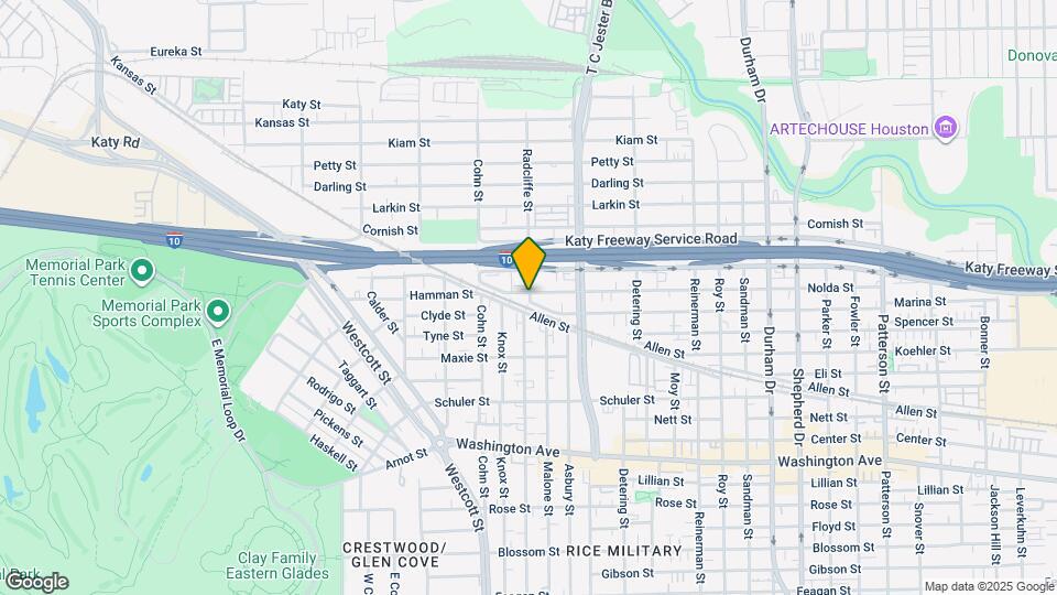 2212 Radcliffe St Map and Location Details