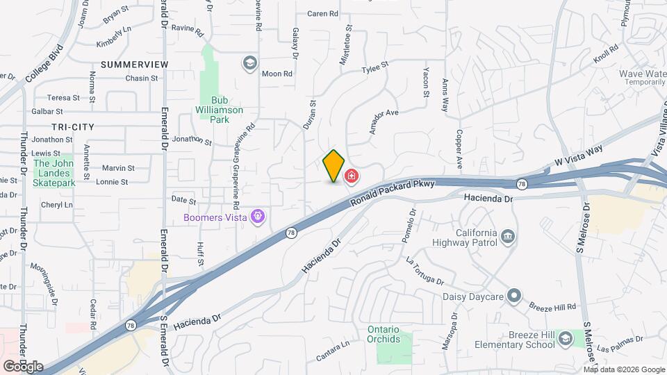 164 Santa Barbara Way Map and Location Details