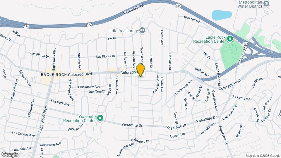 5056 Townsend Ave Map and Location Details