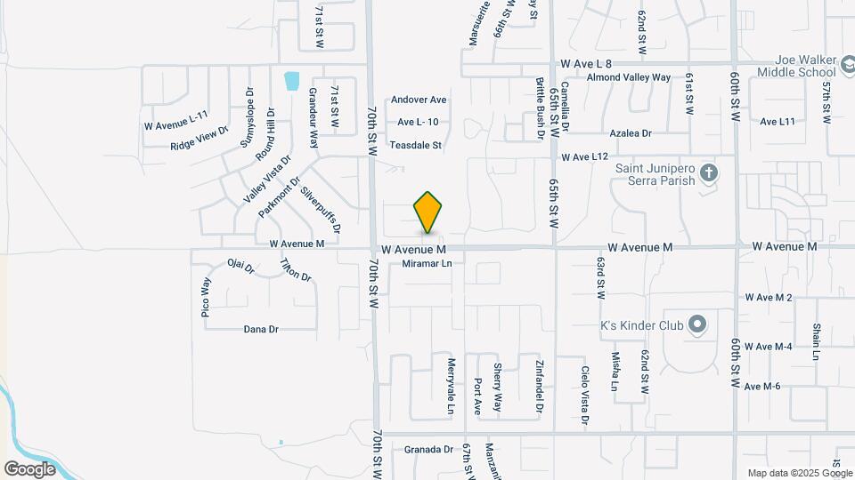 42004 Blueflax Ave Mapa y Detalles de la Ubicación