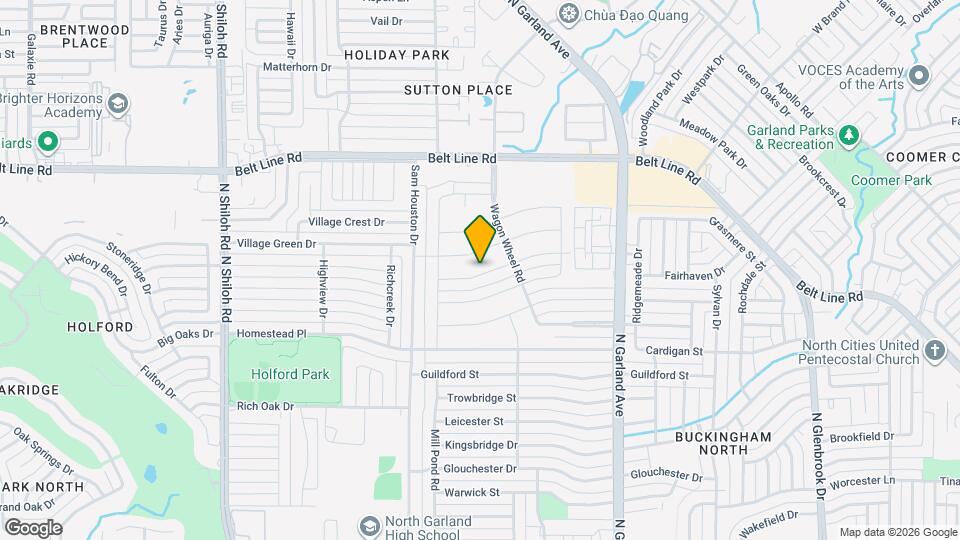 1725 Indian School Rd Map and Location Details