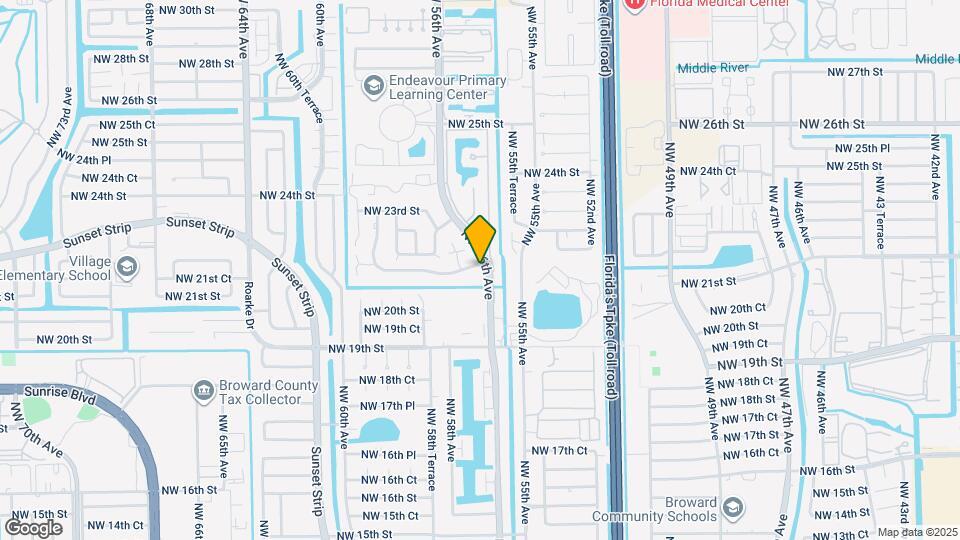 2061 NW 56th Ave Mapa y Detalles de la Ubicación