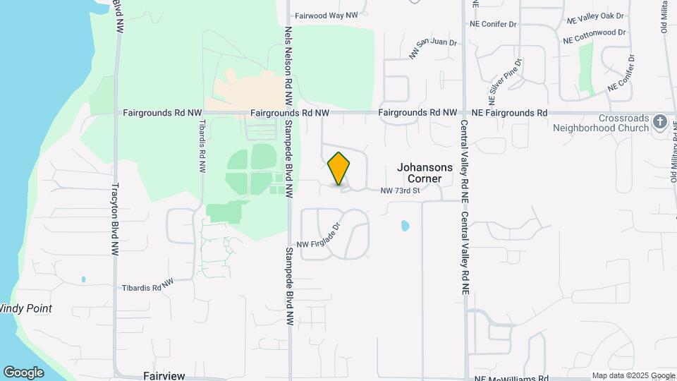 7213 NW Rhododendron Pl Map and Location Details