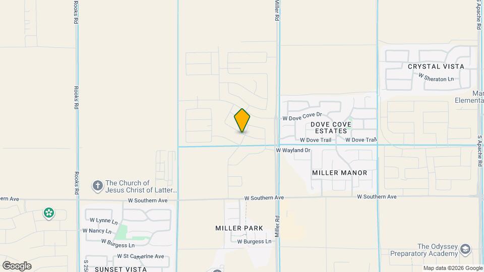 25303 W Bowker St Map and Location Details