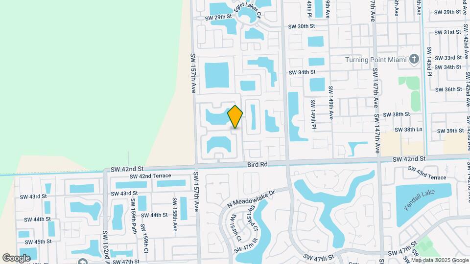 15431 SW 39th Terrace Map and Location Details