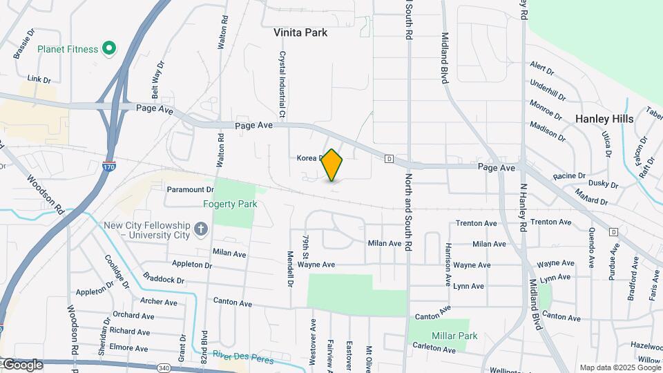 8470 Atherton Dr Map and Location Details