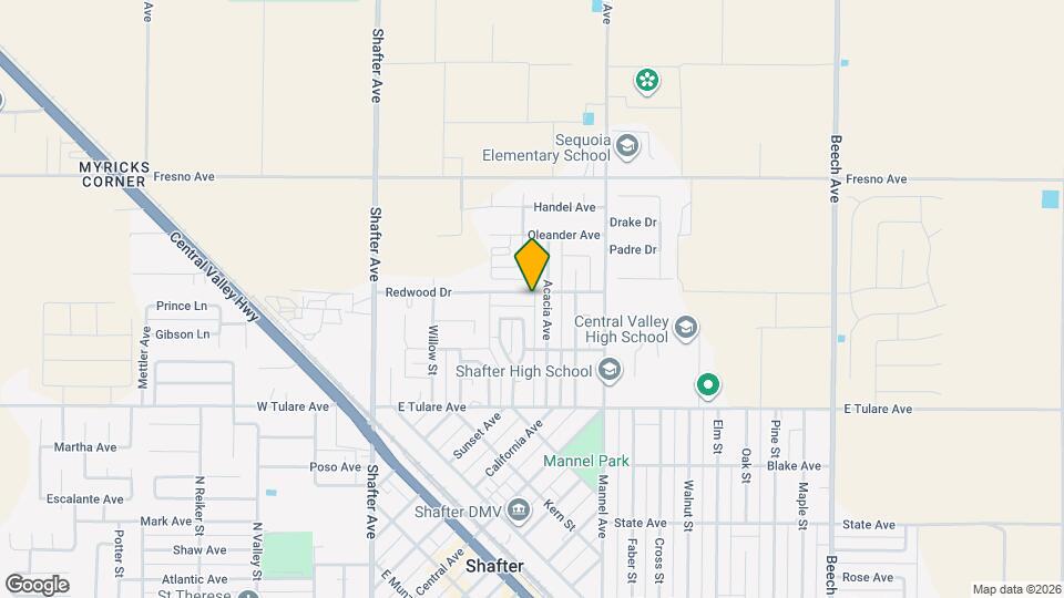 375 Redwood Dr Map and Location Details