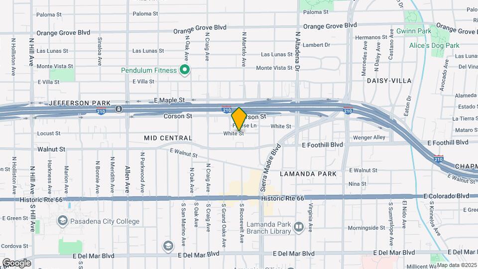 2272 White St Map and Location Details