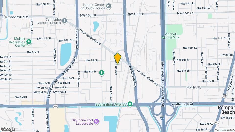620 NW 16th Ave Map and Location Details