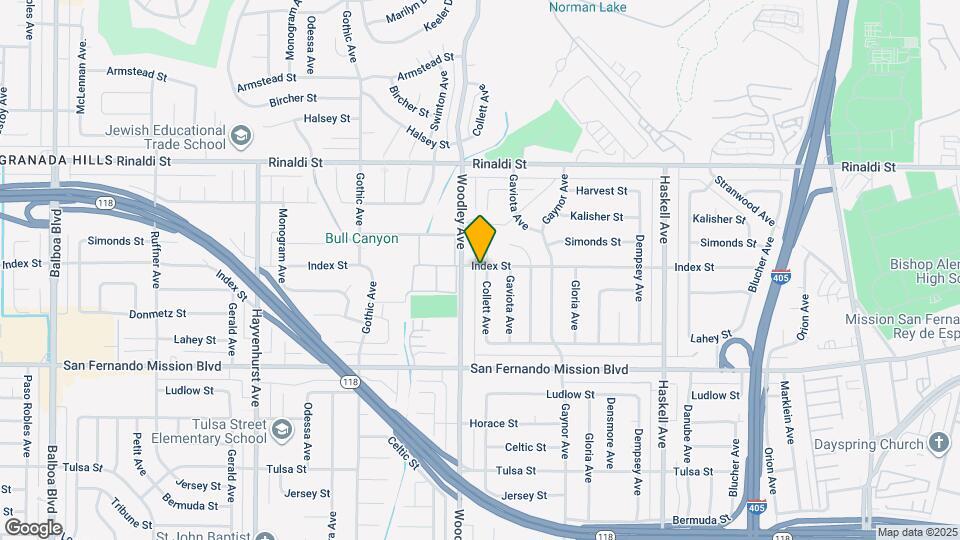 11257 Collett Ave Map and Location Details