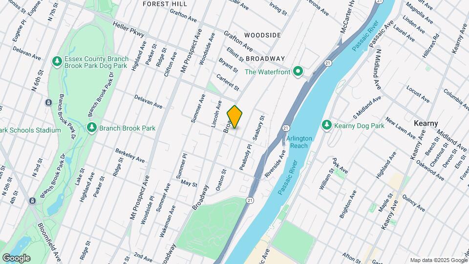 91 Delavan Ave, Unit 2nd fl Map and Location Details