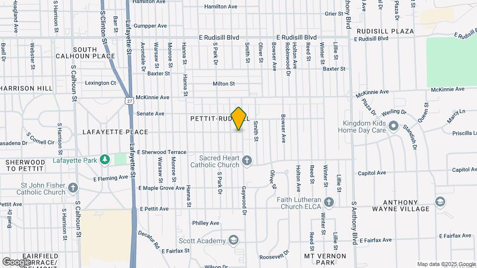 4502 Gaywood Dr Map and Location Details
