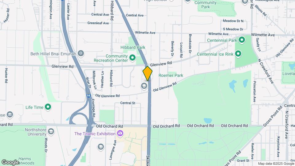 211 Skokie Blvd Map and Location Details